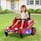 Red Kids 12v Ride-on Role-Play Lawn Mower Ride-on Tractor