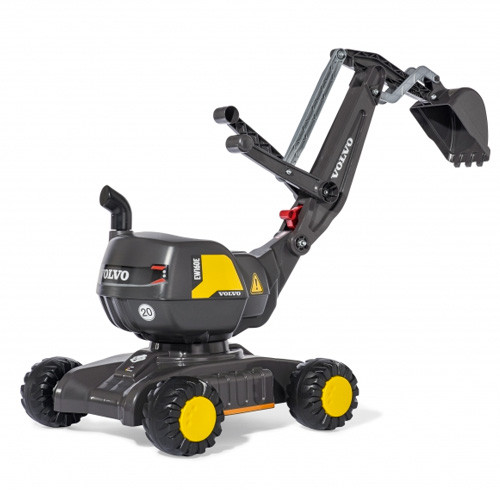 Volvo Black Sit On Digging Excavator for Kids Volvo Black Sit On Digging Excavator for Kids