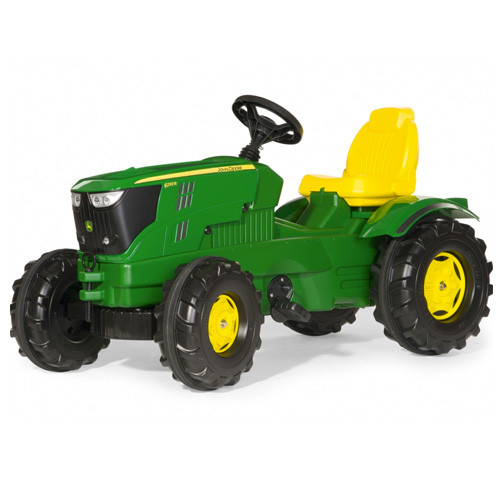 John Deere 6210R Kids Pedal Tractor with Chunk Tyres John Deere 6210R Kids Pedal Tractor with Chunk Tyres