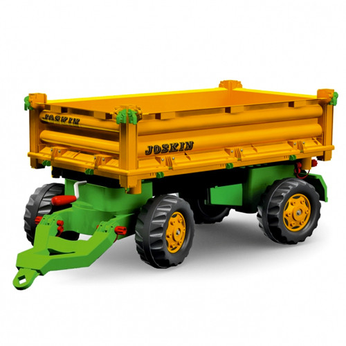 Joskin Ride On Kids Tractor Add On Yellow Trailer