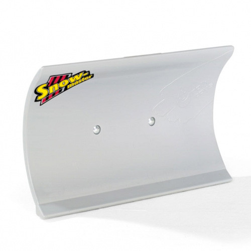 Kids Pedal Tractor White Snow Plough Add On