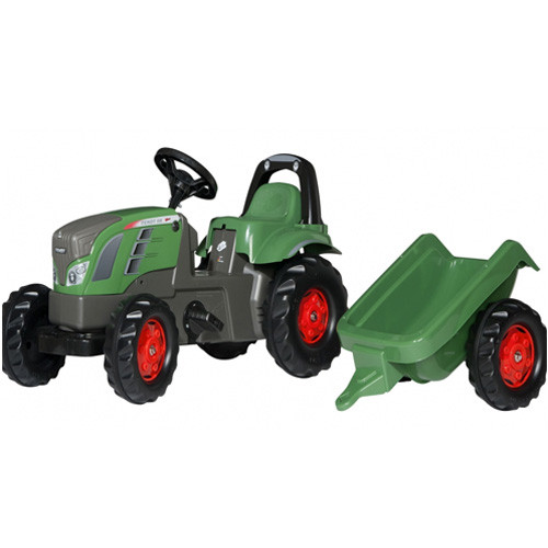 Fendt 516 Kids Green Ride On Tractor & Trailer Set Fendt 516 Kids Green Ride On Tractor & Trailer Set