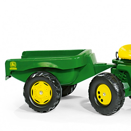 john deere trike and wagon set