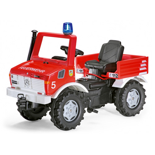 Kids Red Fire Engine Pedal Tractor with Gears Kids Red Fire Engine Pedal Tractor with Gears