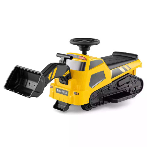 Kids 6v Role Play Yellow Motorized Powered Sit-On Digger Kids 6v Role Play Yellow Motorized Powered Sit-On Digger