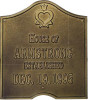 Whitehall Cardinal Wedding Wall Plaque - Two Lines