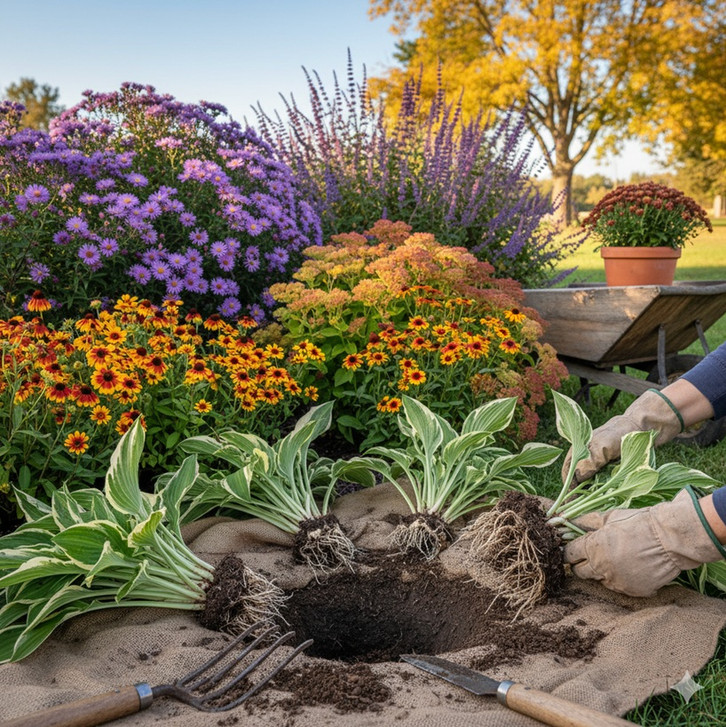 Fall Gardening: Dividing Perennials and Planting for Late-Season Color