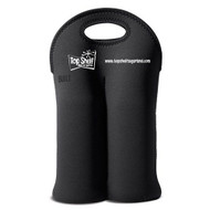 Built NY Two Bottle Neoprene Wine Tote with Custom Imprint