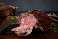 'Ace High' Bone-In Prime Rib Roast cooked