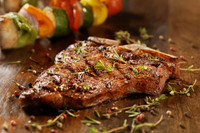 'Gold Rush' Porterhouse Steak cooked