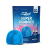 Cutleaf Super Gummies – Blue Raspberry – 4ct (20mg THC + 20mg CBD per Gummy / 160mg Total)