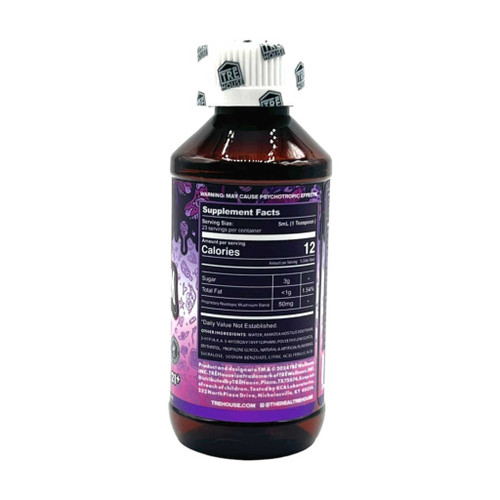 TRE House Magic Mushroom Syrup – Galaxy Grape – 50mg x 23 Servings (1,150mg Total)
