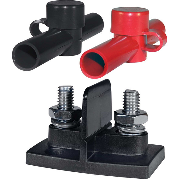 Blue Sea 2016 Dual PowerPost Cable Connectors - 2 X 5/16" 2016