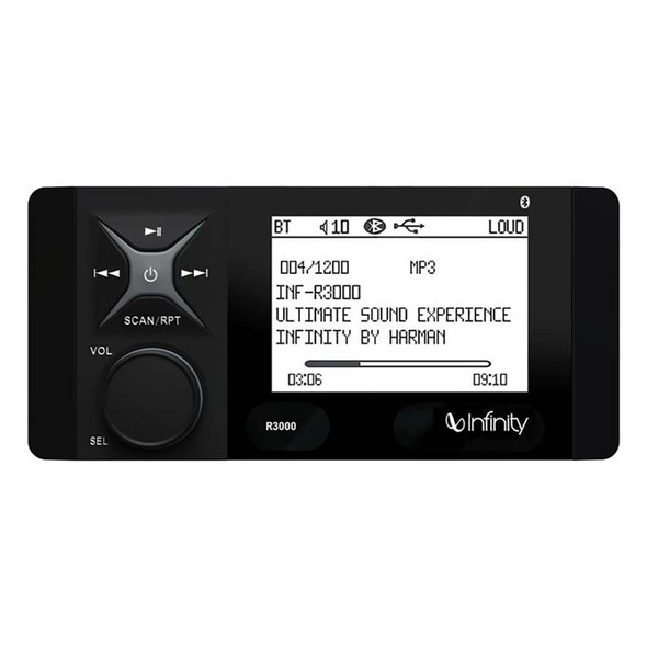 Infinity R3000 Stereo Receiver AM/FM/BT INFR3000
