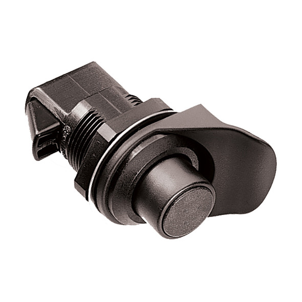 Southco Non-Locking Flush/Knob Latch - Black Plastic 93-304