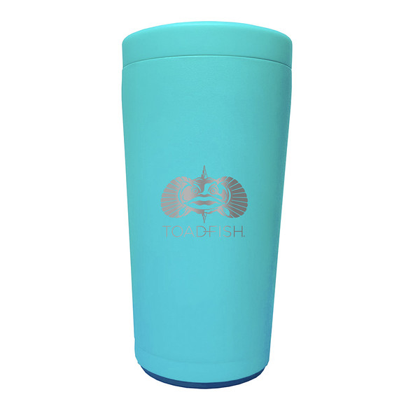 Toadfish Non-Tipping Can Cooler 2.0 - Universal Design - Teal 5004