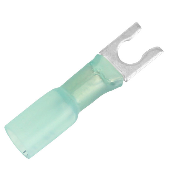 Pacer 16-14 AWG Heat Shrink Spade Terminal - #8 Stud Size - 25 Pack TE14-8SLF-25