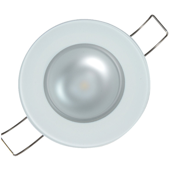 Lumitec Mirage Flush Mount Down Light Spectrum RGBW - Glass Bezel 113197