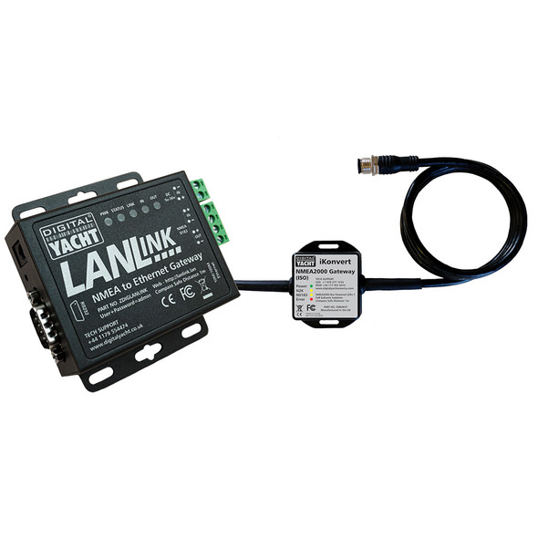 Digital Yacht LANLink NMEA 2000 To Ethernet Gateway ZDIGLANLN2K Digital Yacht LANLink NMEA 2000 To Ethernet Gateway ZDIGLANLN2K