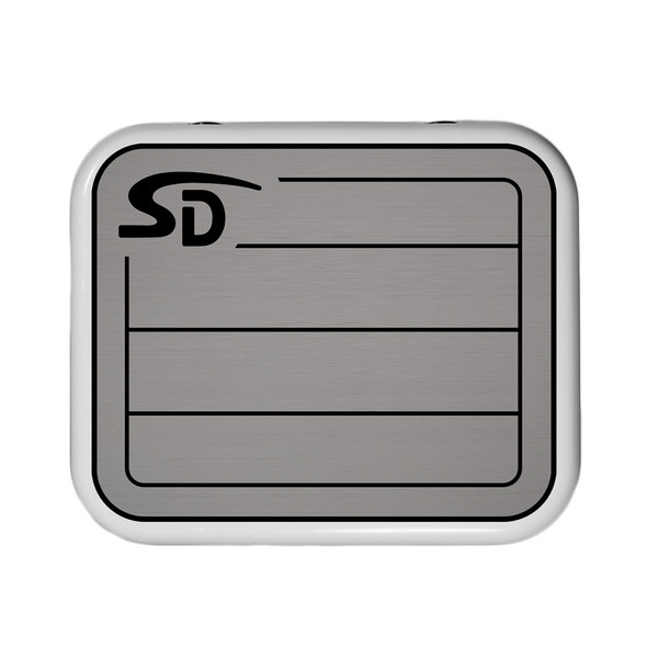 SeaDek YETI Roadie 24 Teak Cooler Pad - 6mm - Storm Grey/Black 53637-80066