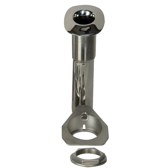 C.E. Smith 70 Series Screwless Flush Mount Rod Holder - 15 Degree - Stainless Steel - Cast Bottom - Black Liner - Boxed 53677C