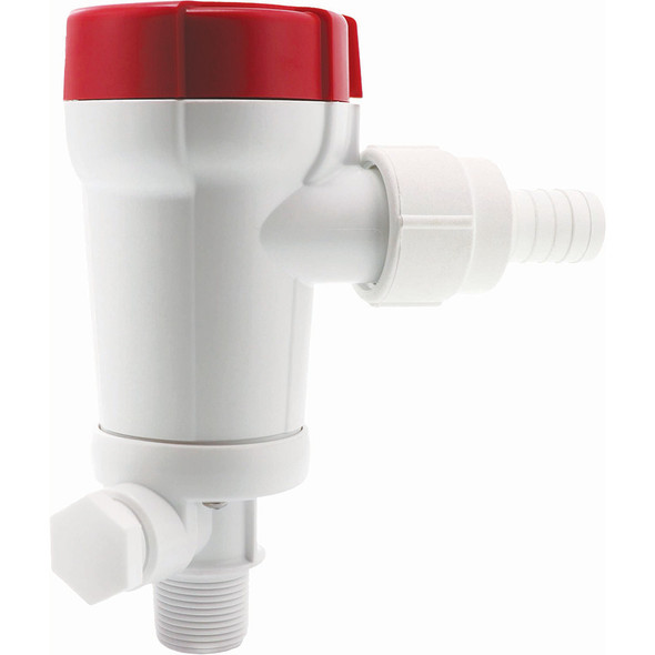 Rule 1100 GPH Livewell Pump Straight Seacock Inlet 605FC Rule 1100 GPH Livewell Pump Straight Seacock Inlet 605FC