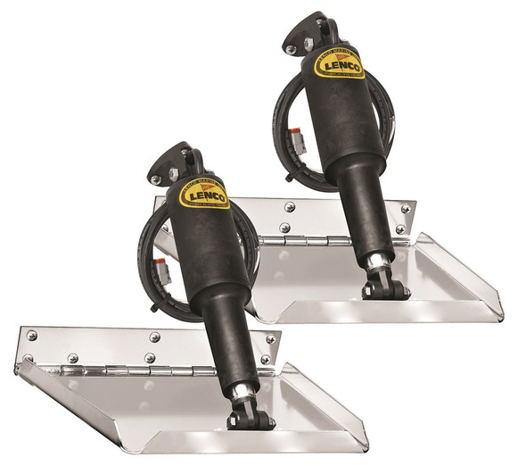 Lenco 9"x12" Performance Trim Tab Kit 12v Requires Switch 15035-101