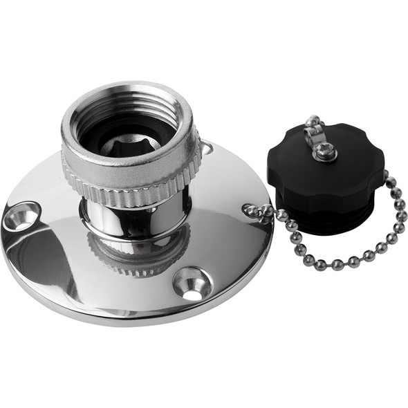 Sea-Dog Fresh Water Inlet - 316 Stainless Steel 513110-1