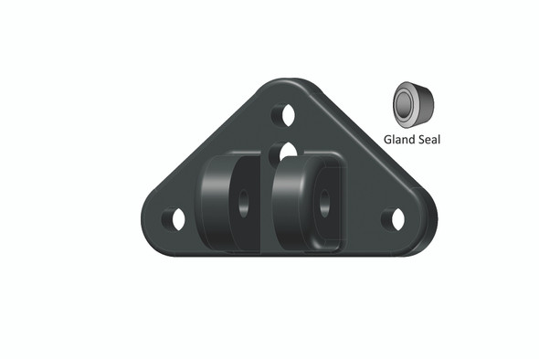 Lenco Upper Mounting Bracket with Gland Seal Old Style 50015-001D