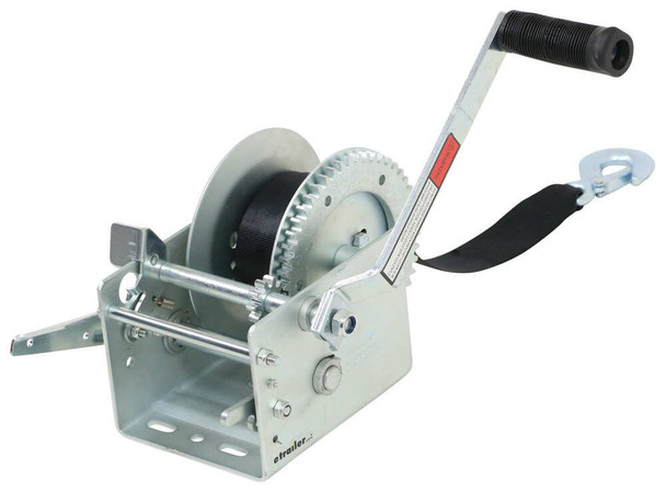 Jif Marine 2500Pound Trailer Winch 2-Speed - Jif Marine (W2500D)