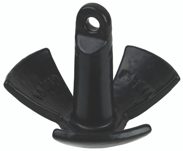 Sea Dog Marine River Anchor(Black Vinyl) 15 Pound (314275)