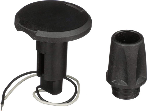 Attwood Asm-Rnd Base,Blk,2Pin (910R2Pb-7)