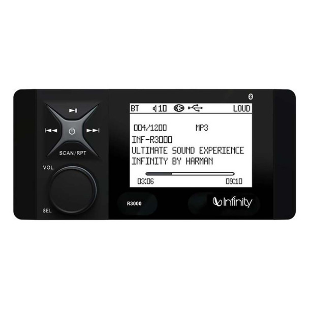 Infinity R3000 Stereo Receiver AM/FM/BT INFR3000
