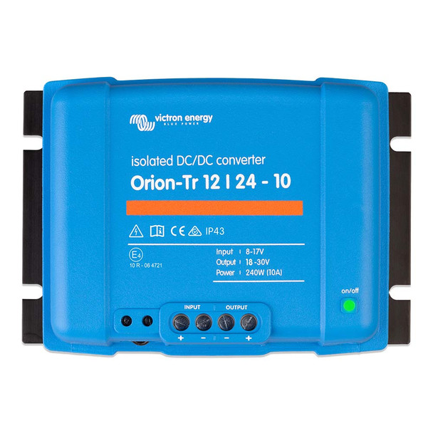 Victron Orion-TR DC-DC Converter - 12 VDC TO 24 VDC - 10A Isolated ORI122424110