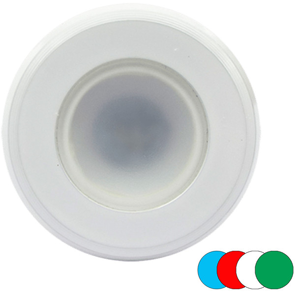 Shadow-Caster Full Color Dimmable Shadow Net Enabled White Powder Coat Finish Down Light SCM-DL-CC