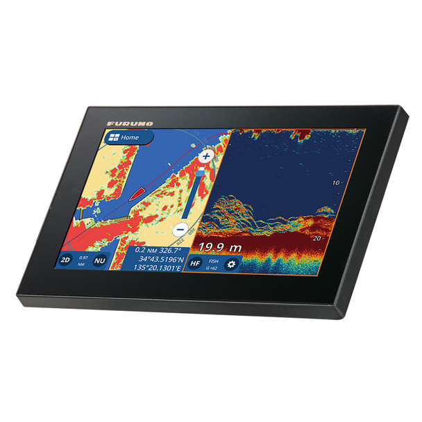 Furuno GP1971F 9" GPS/Chartplotter/Fishfinder 50/200, 600W, 1kW, Single Channel &amp; CHIRP GP1971F