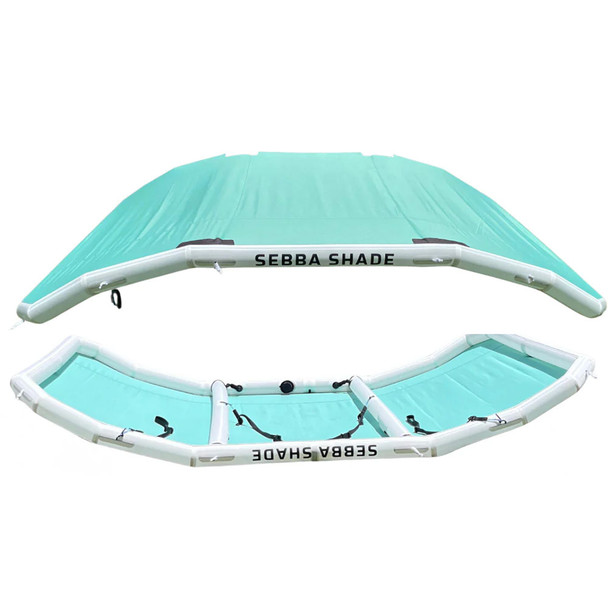 Sebba Shade 8 x 12 ft. Seafoam Sun Shade f/Boats 26'+ SS8X12SFM
