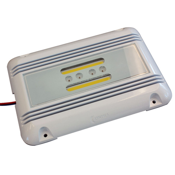 Lunasea LED Engine Room Utility Light - 16W - 3,200 Lumen Output, Ignition Proof, 10-40 VDC, 4000K Natural White LEDs LLB-51WO-91-10