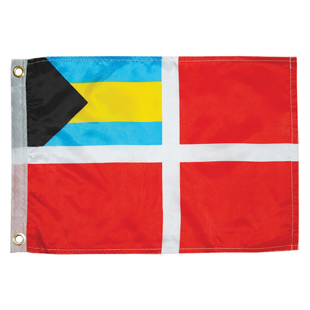 Taylor Made Bahamas Courtesy Flag 12" x 18" 2018