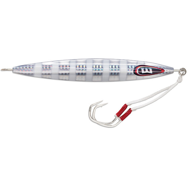 Williamson Kensaki 220 Jig - 6.75" - 7-3/4oz - Silver Blink KSJX220SB