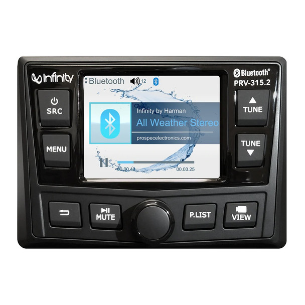 Infinity PRV315.2 AM/FM Stereo Bluetooth 4 x 50 Watts INFPRV315.2