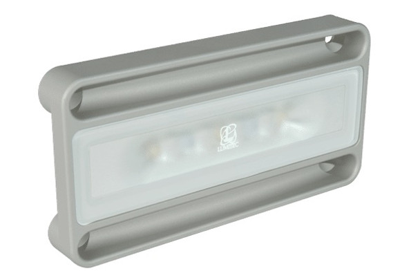 Lumitec Nevis2 Engine Room White/Blue LED Light Brushed Finish 12/24v 101147