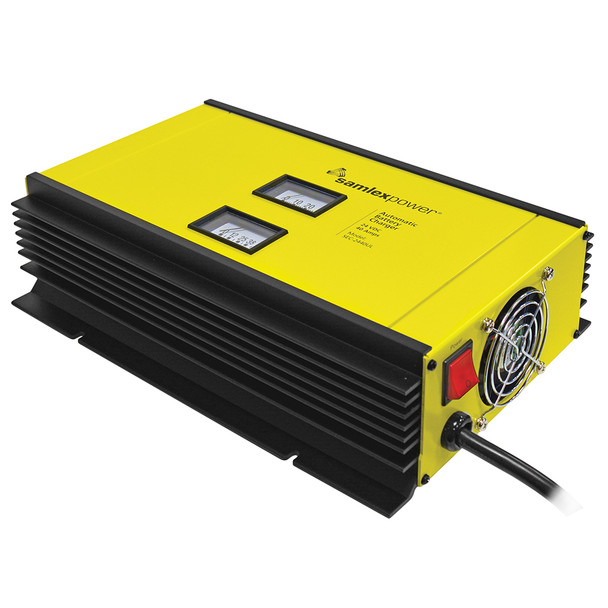 Samlex 40A Battery Charger - 24V - 2-Bank - 3-Stage w/Dip Switch &amp; Lugs - Includes Temp Sensor SEC-2440UL