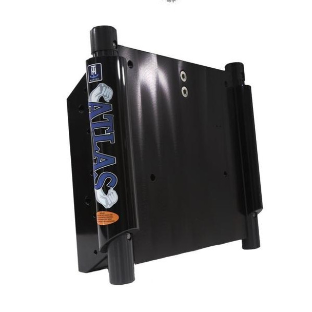 TH Marine Atlas 6" Jack Plate Standard Hydraulic Black Anodized AHJ-6V-B-DP