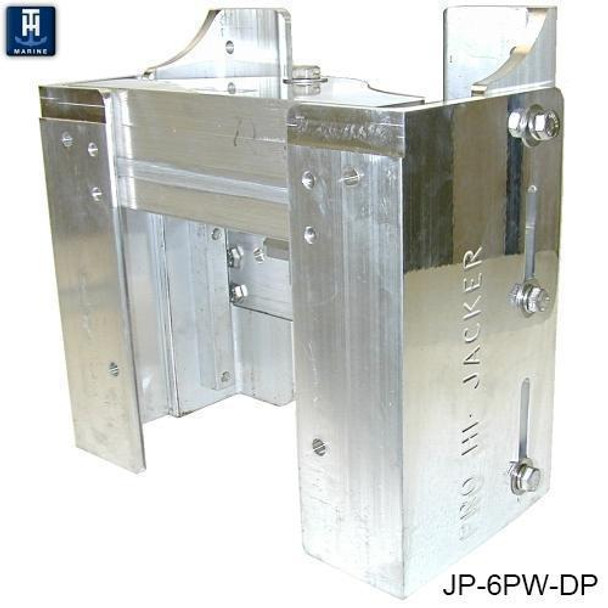 TH Marine Hi-Jacker 6" 3/8" Thick Jack Plate For up to 175hp Outboard JP-6PW-DP