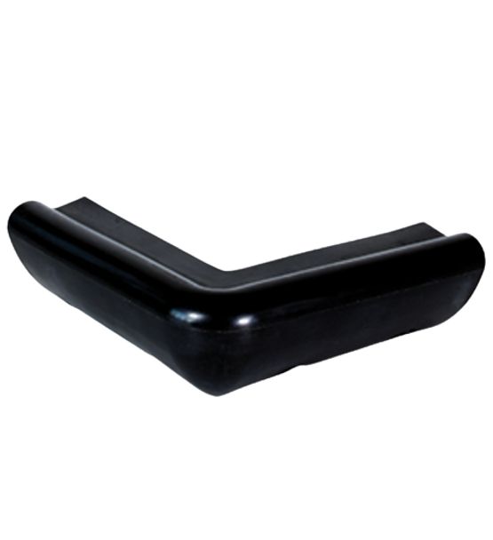 Jif Marine Corner Bumper, Black (Idc-B)