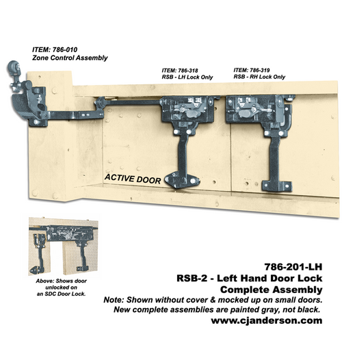 RSB-2 Left Hand Door Locking Device