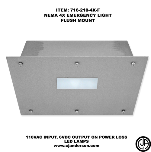 Emergency Lights - NEMA 4/12/4X