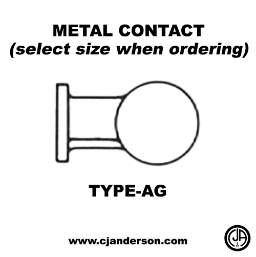 Type AG - Cast Brass Contacts