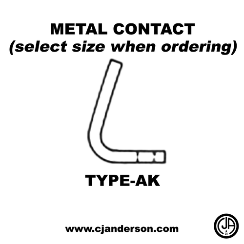 Type AK - Copper Contacts